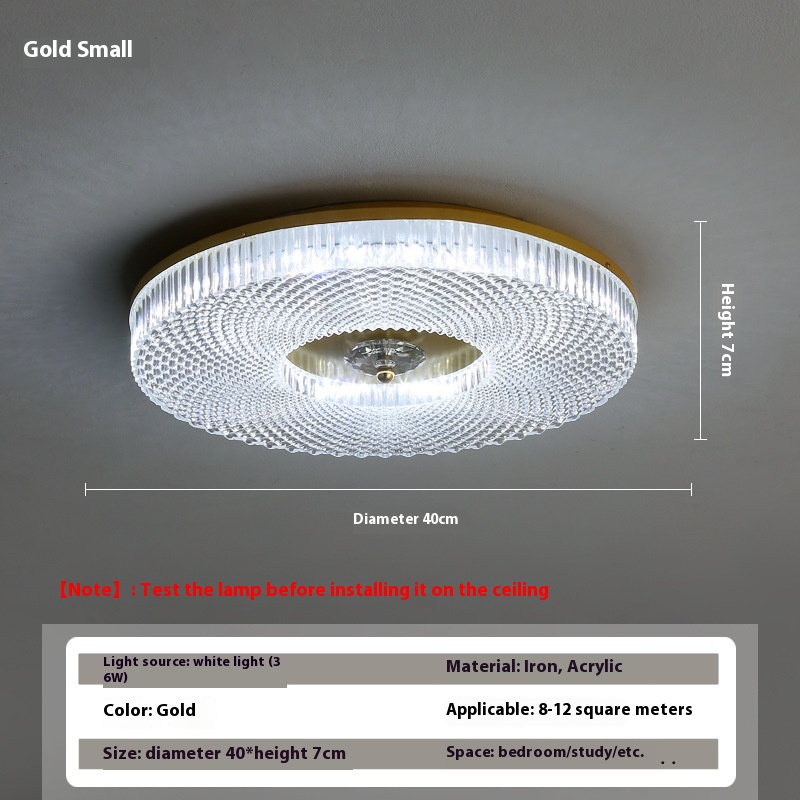 Golden 40CM White Light