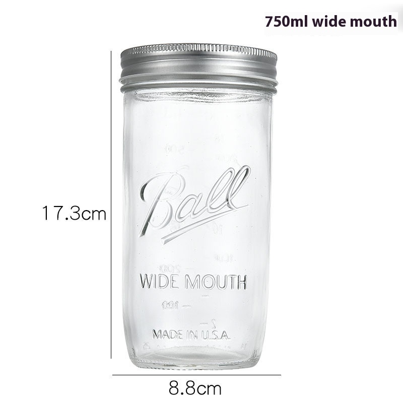 750ml wide mouth