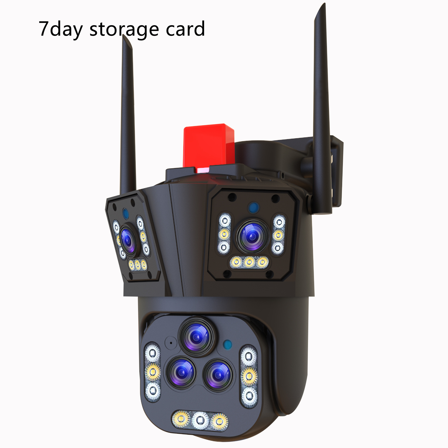 20x zoom 7day storage card