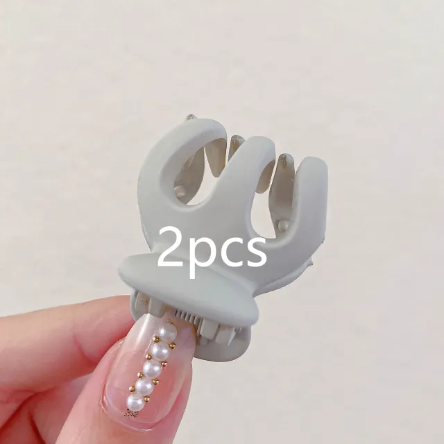 Women's High Ponytail Grip Fixed Anti collapse Hairpin Headdress 5 Gray Medium 35Cm - Shop at LoveMi
