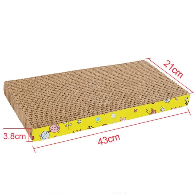 Corrugated Paper Scratch resistant Multifunctional Cat Scratch Board Cat Nest Simple Version - Shop at LoveMi