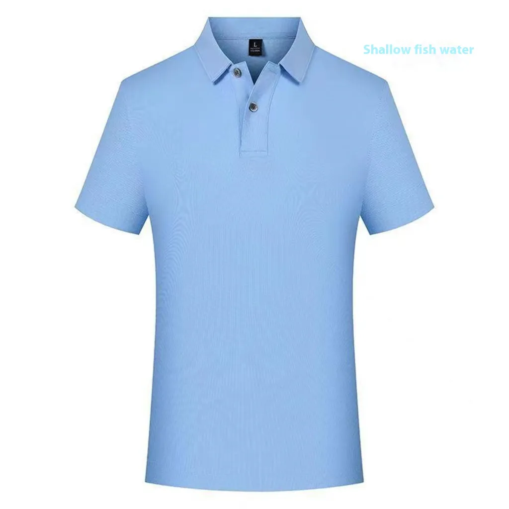 New Summer Short Sleeved T-shirt - Shallow Fish Water-3Xl