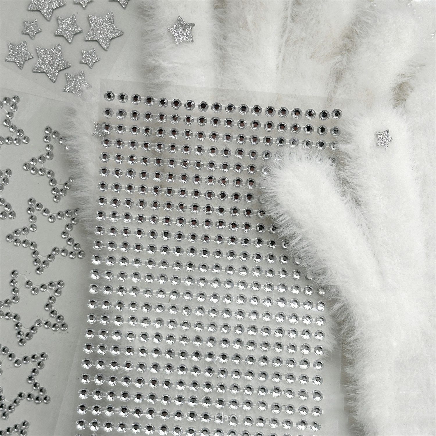 Dot Rhinestone Stickers