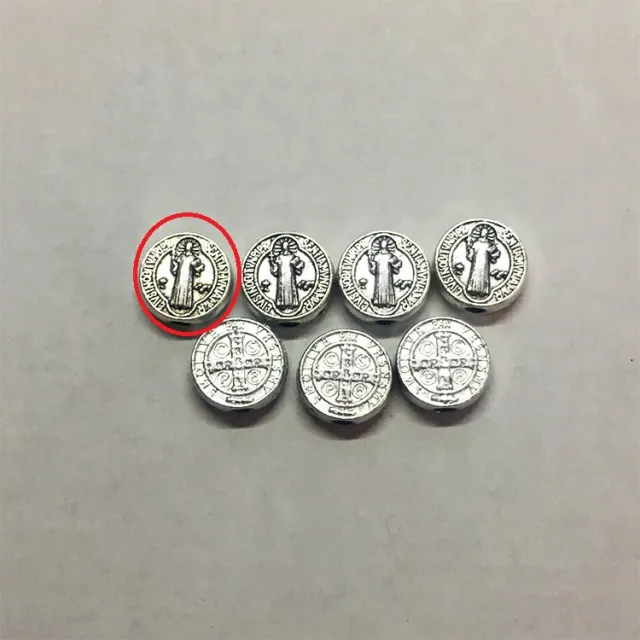 DIY Alloy Round Straight Bracelet Necklace Ornament Special Accessories Silver - Shop at LoveMi