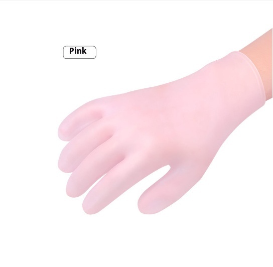 Pink gloves