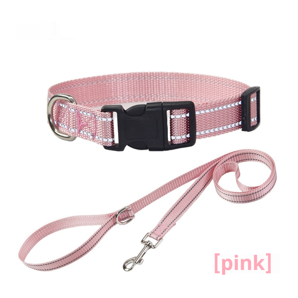 Rope Collar Pink