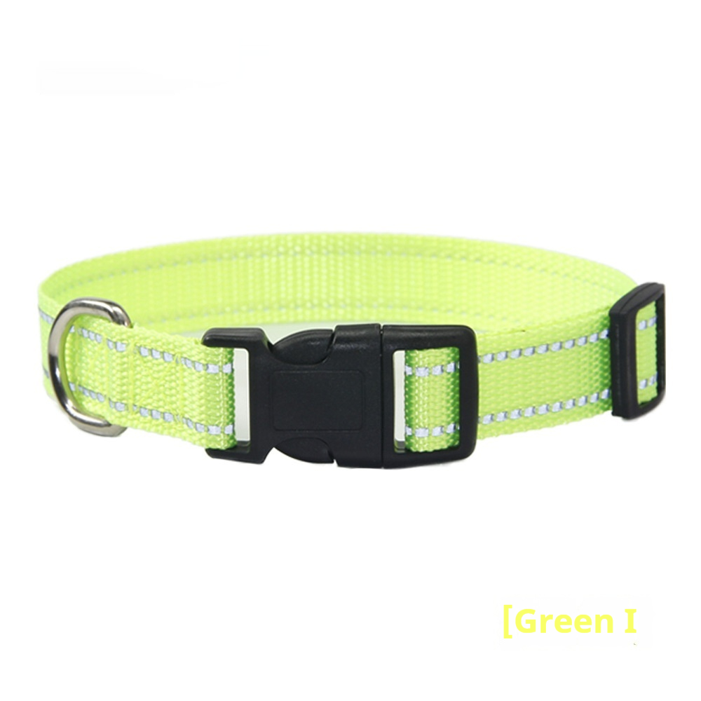 Collar Reflective Green