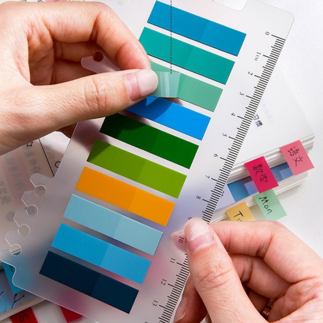 Pet Candy Color Loose Leaf Index Sticky Notes