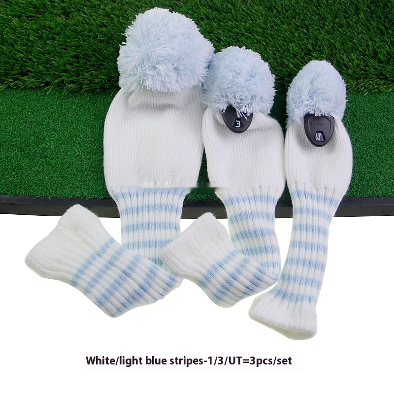 Whitelight Blue Stripes 3PCs