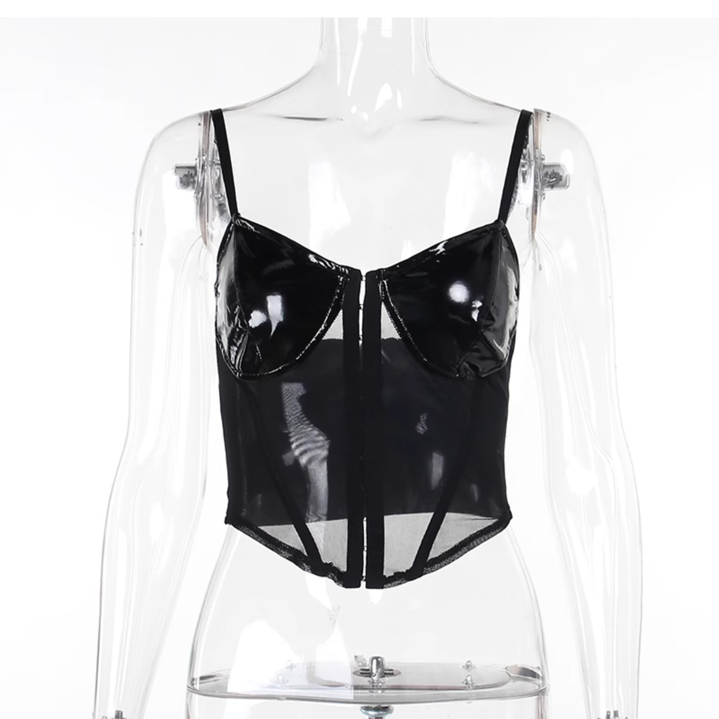 Women's Gothic Punk Chain Short Cardigan