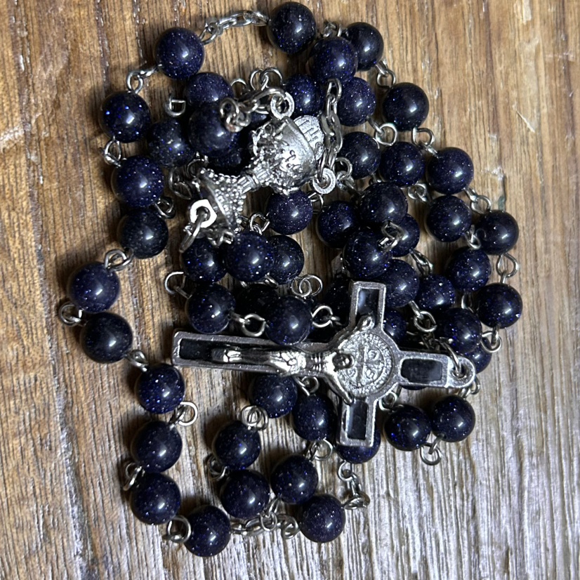 Non-rust Sandstone Five-segment Necklace Sweater Chain Jewelry