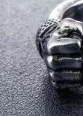 Retro With Opening Adjustable Alloy Ring