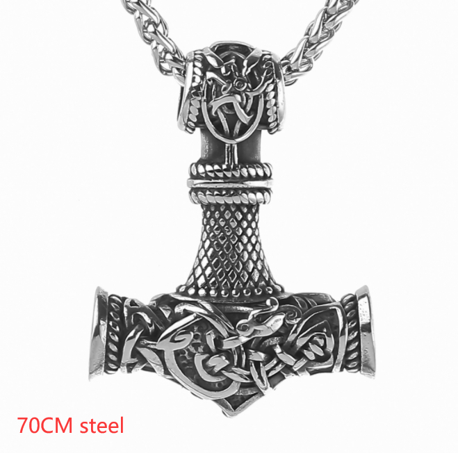 Viking Rune Pendant Necklace for Men.