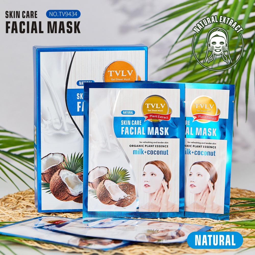 Coconut facial mask