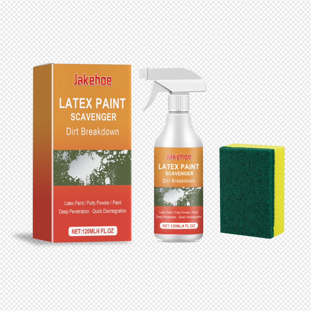 Latex paint remover