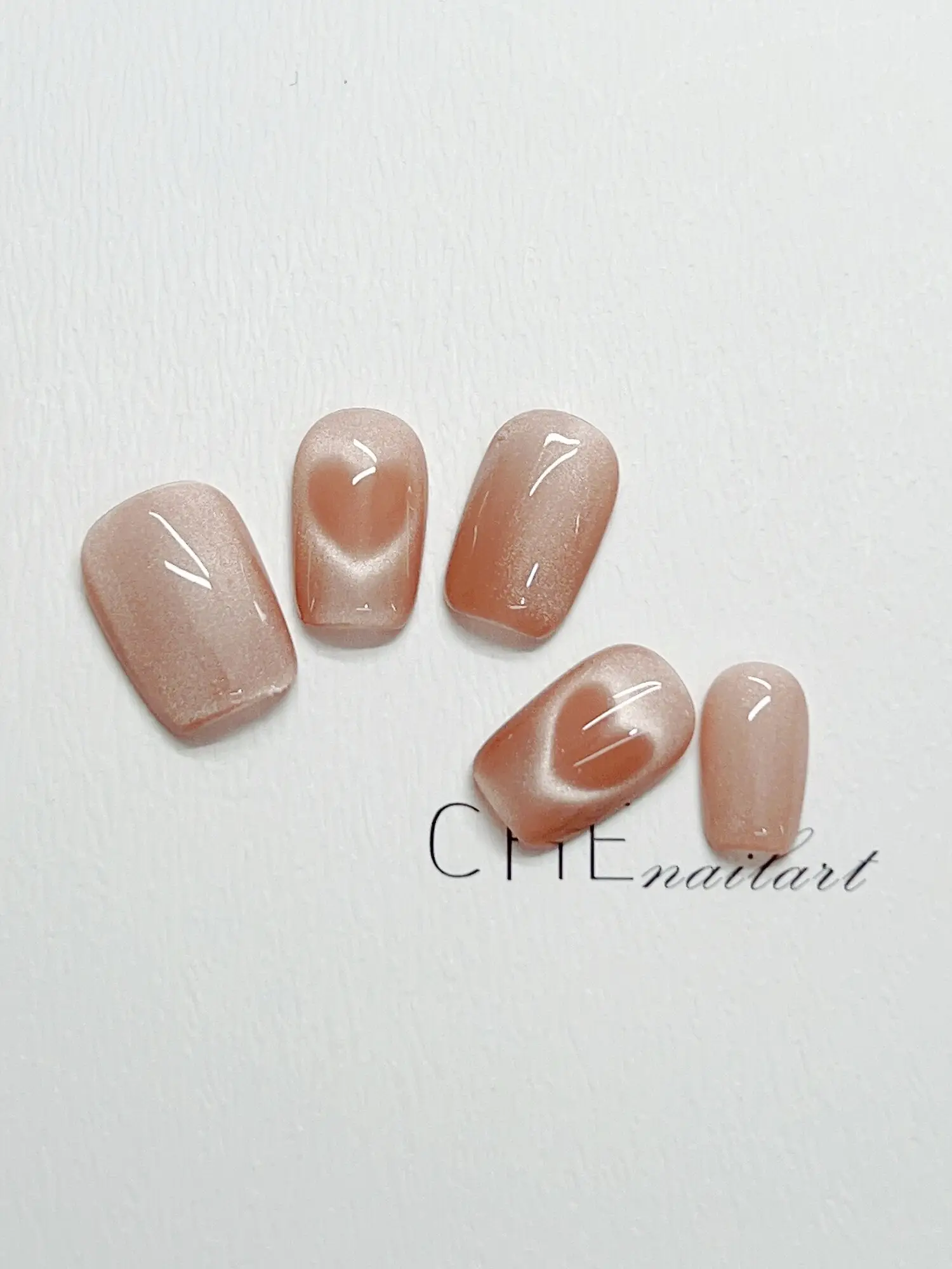 Handmade Nail Sticker Love Cat's Eye