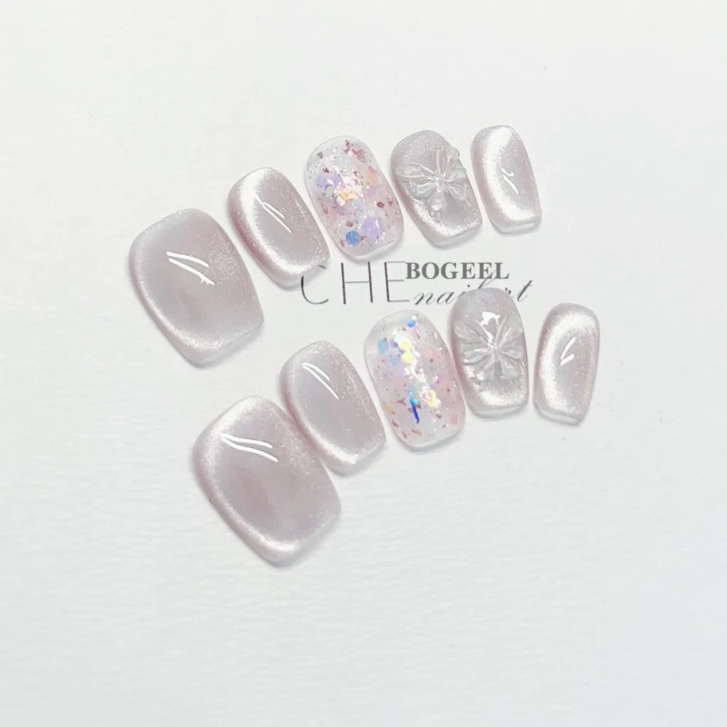 Short Manicure Cat's Eye Pure Desire - Zimo