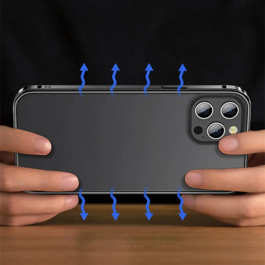 Metal Frame Buckle Phone Case