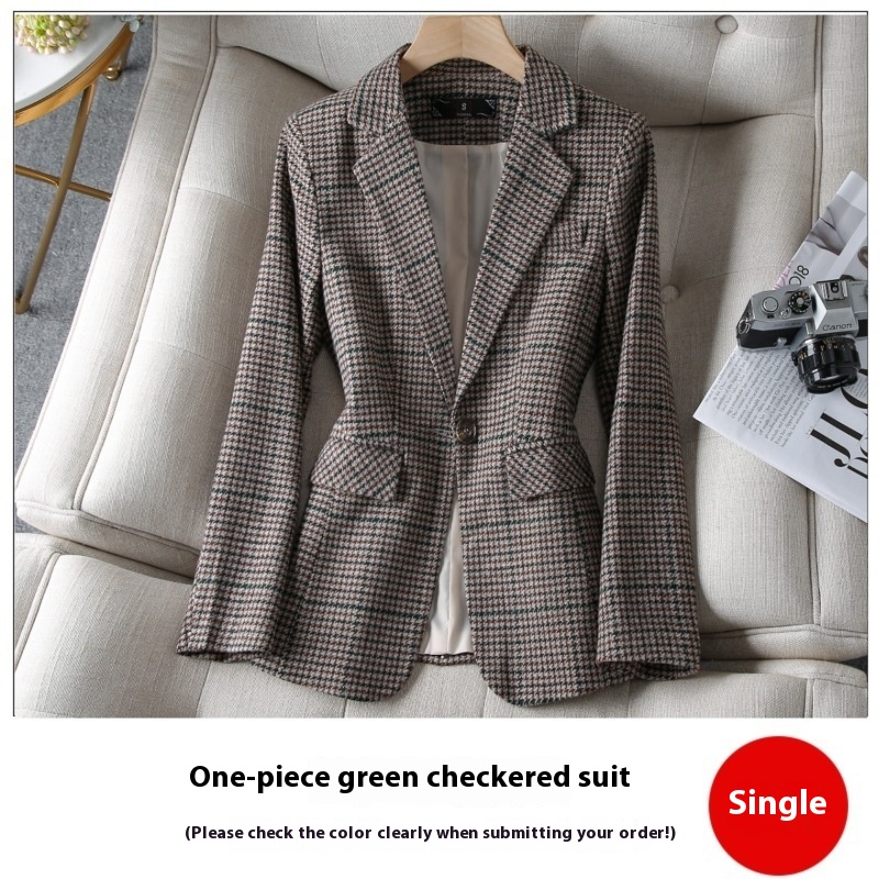 Green Plaid Suit