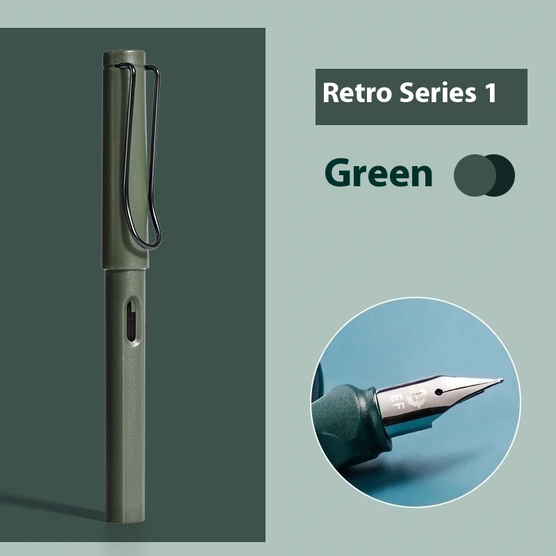 Retro Green Bare Pen