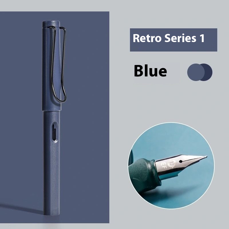 Retro Blue Bare Pen