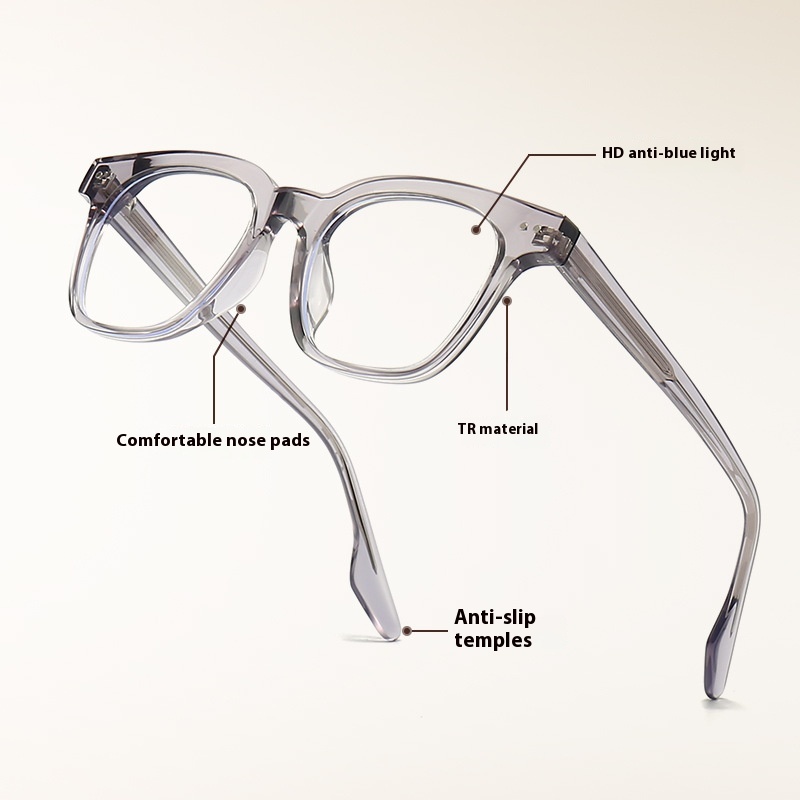 Large Frame TR90 Glasses Myopia Degrees - Image 5