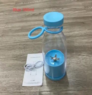 350ML Electric Juicer Blender Mixer USB Rechargeable Machine Household Portable