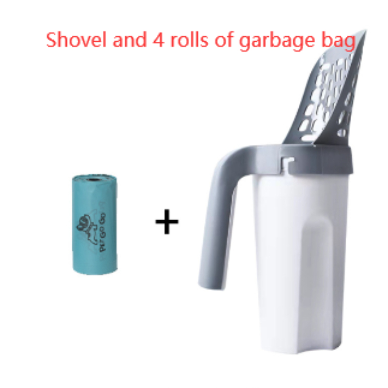 Shoveland4rollsofgarbagebag
