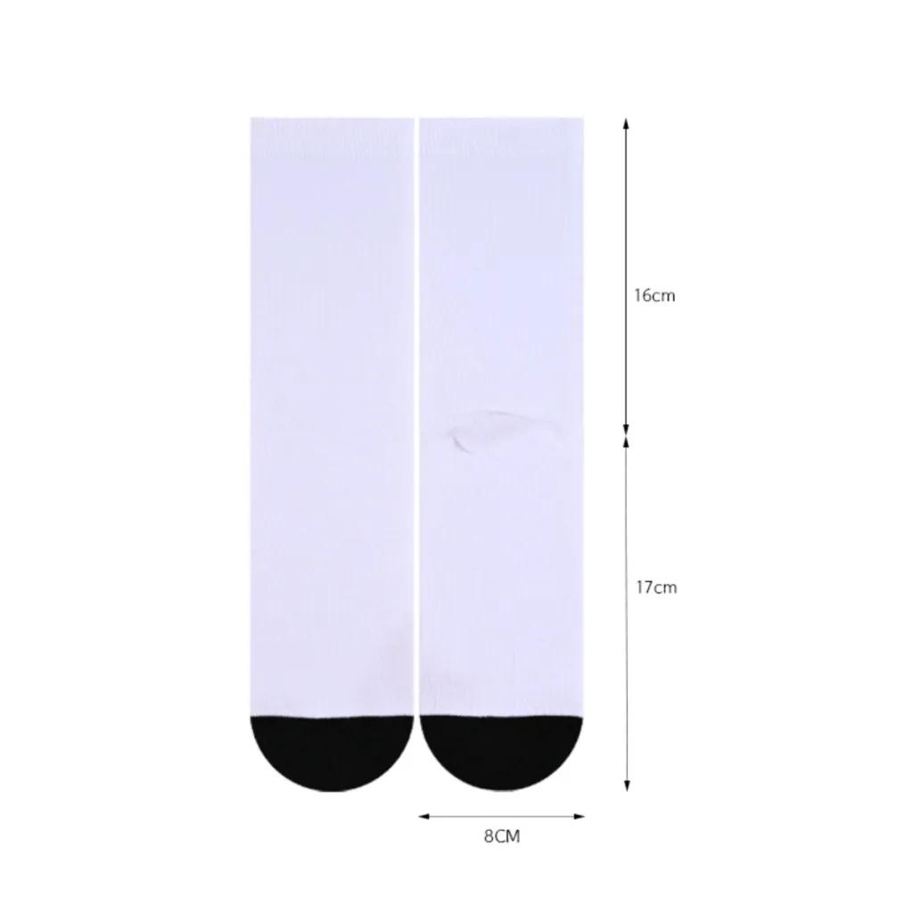 Digital Printed Cotton Socks With Seamless Design - Digital Printed Cotton Socks W