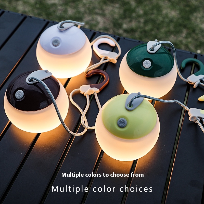 Retro Camping USB Rechargeable Led Tent Lamp