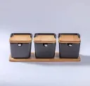 3Pcs A Set Black
