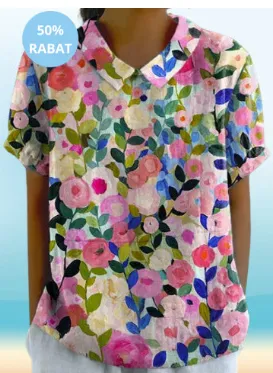Women's Fashionable Retro Loose Slimming Top Bj143123466849 - Shop at LoveMi