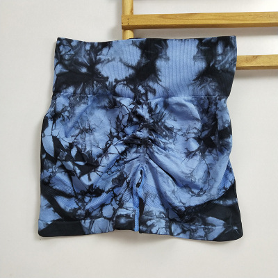 Dyed Blue Shorts