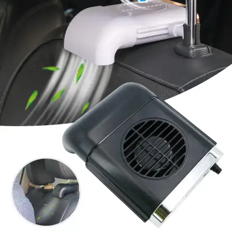 Car Fan Magnetic Fan Car Cooler Silent Wireless Charging