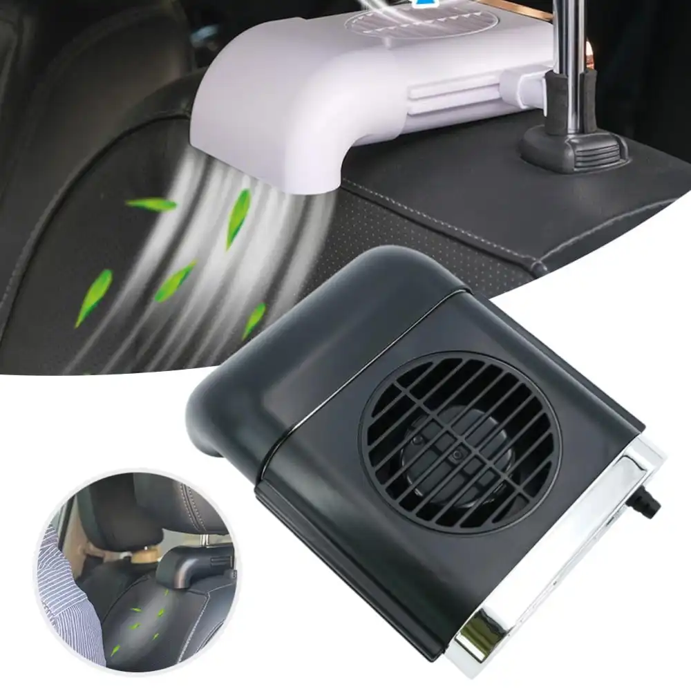 Car Fan Magnetic Fan Car Cooler Silent Wireless Charging