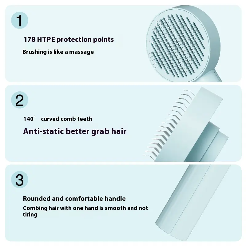 Pet Needle Comb Hair Remover Brush Dog