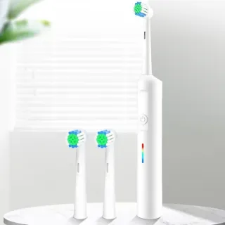 Rotary Electric Toothbrush Whitening Polishing Remove Tooth Stains