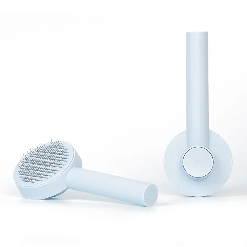 Pet Needle Comb Hair Remover Brush Dog And Cat Pet Comb Self Cleaning Massage Brushes Grooming Supplies - Mini Bag Packaging