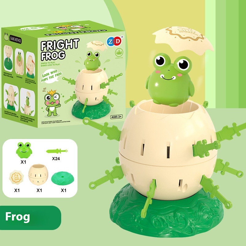 Mini Green Frog Pirate Egg