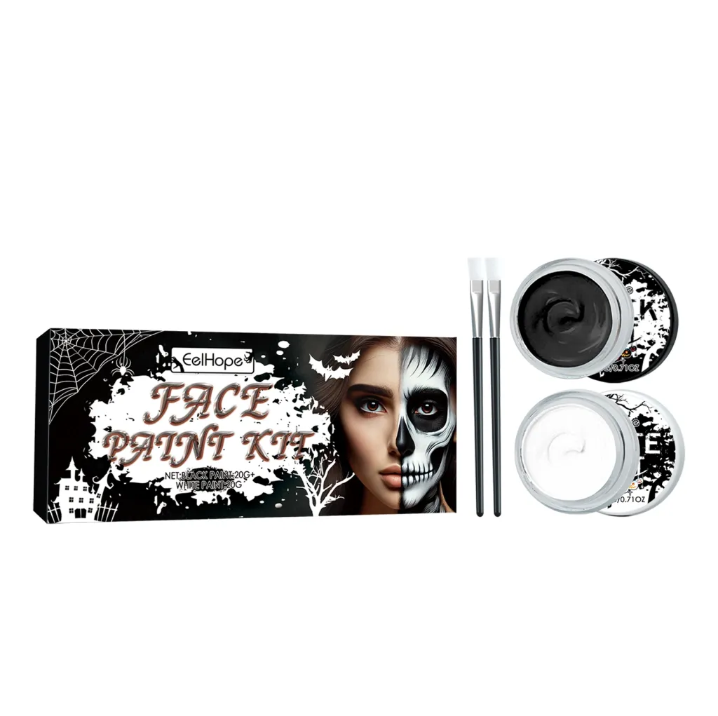 Halloween Black And White Body Painting - 40G