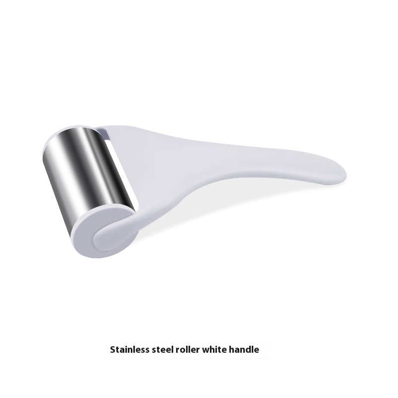 White Handle Stainless Steel