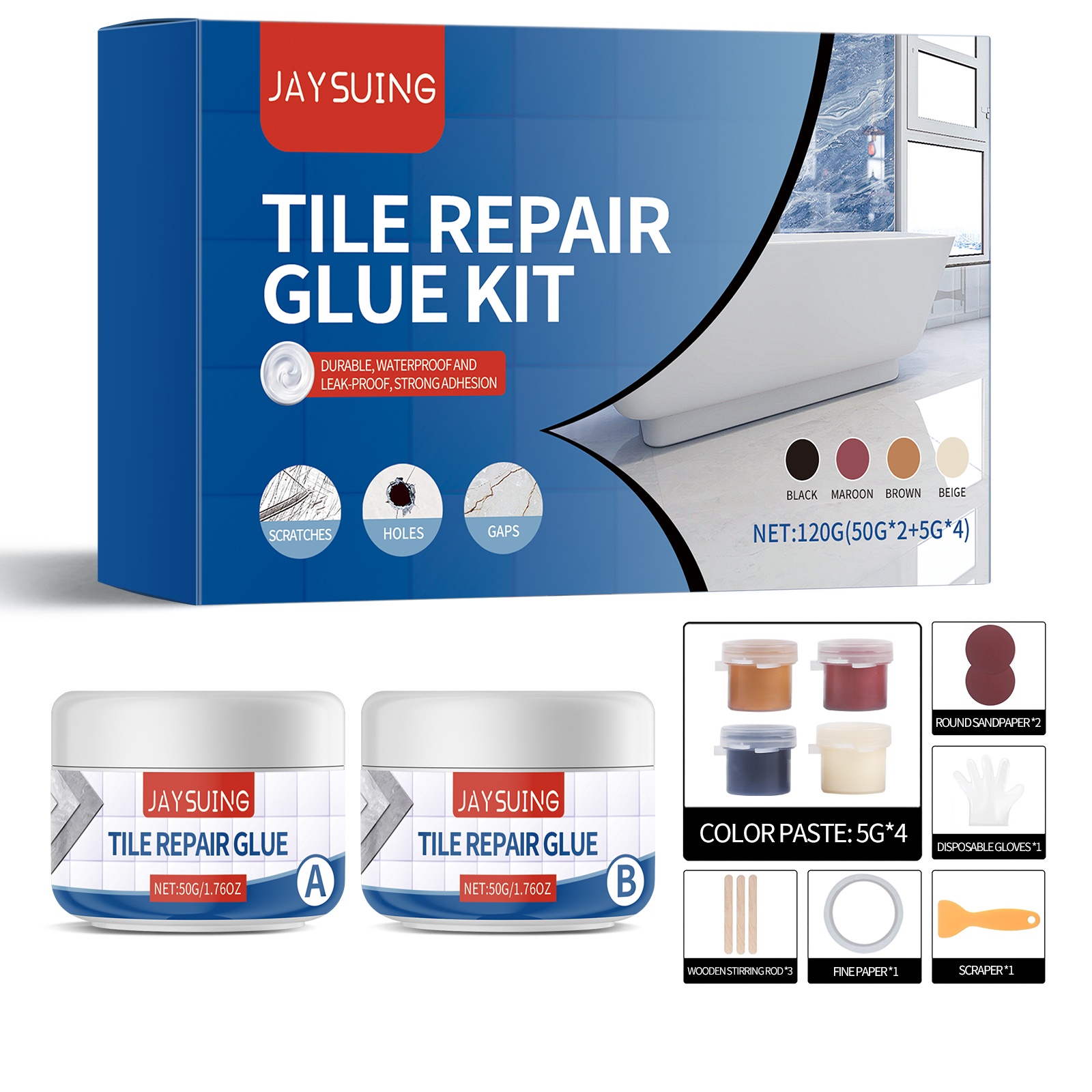 Repair adhesive kit