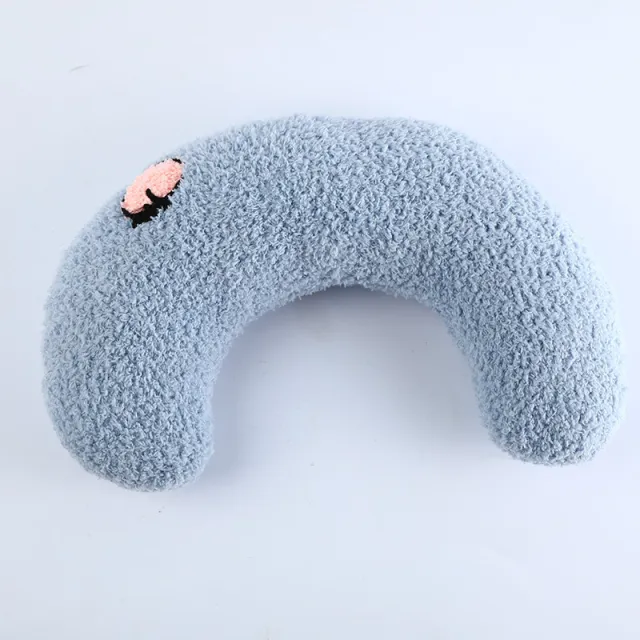 Little Pillow For Cats Fashion Neck Protector Deep Sleep Puppy U Shaped Pillow Pets Pillow Kitten Headrest Dog Sleeping Pillow Pet Products Blue1 - Shop at LoveMi