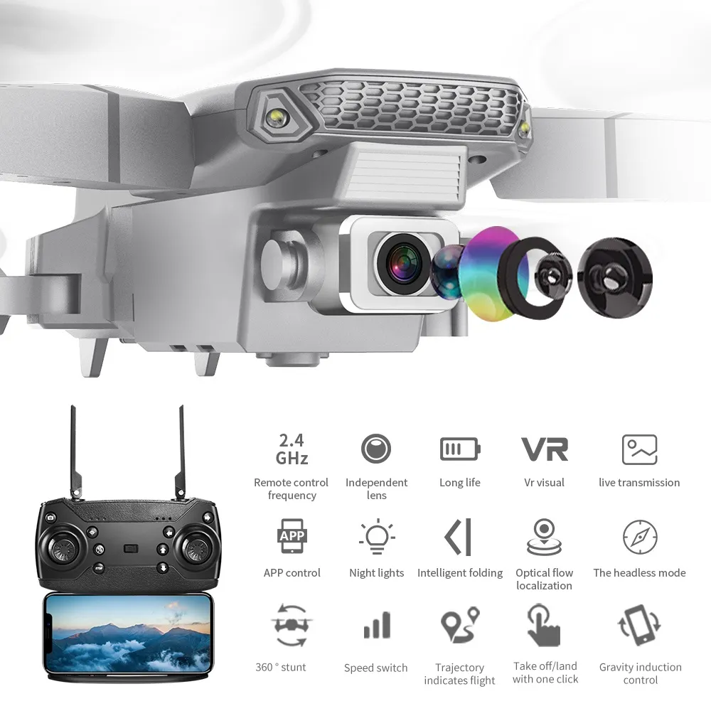 Folding Quadcopter Remote Control Drone Aerial Photography – image 3