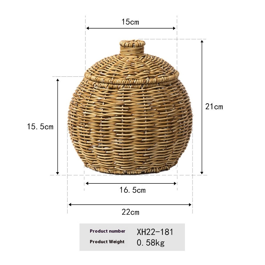 Imitation Rattan Legless