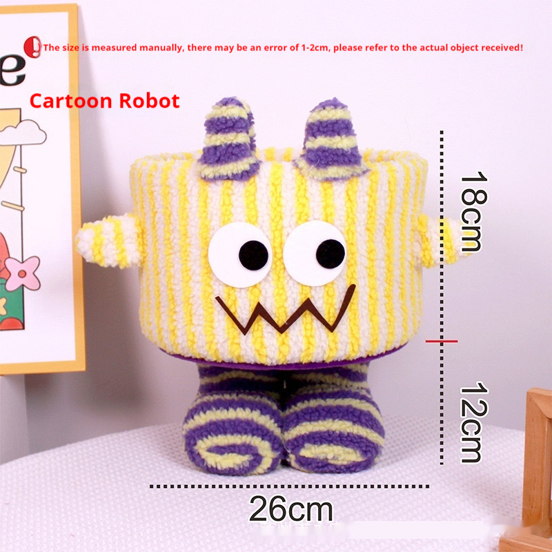 Yellow Robot Big Feet