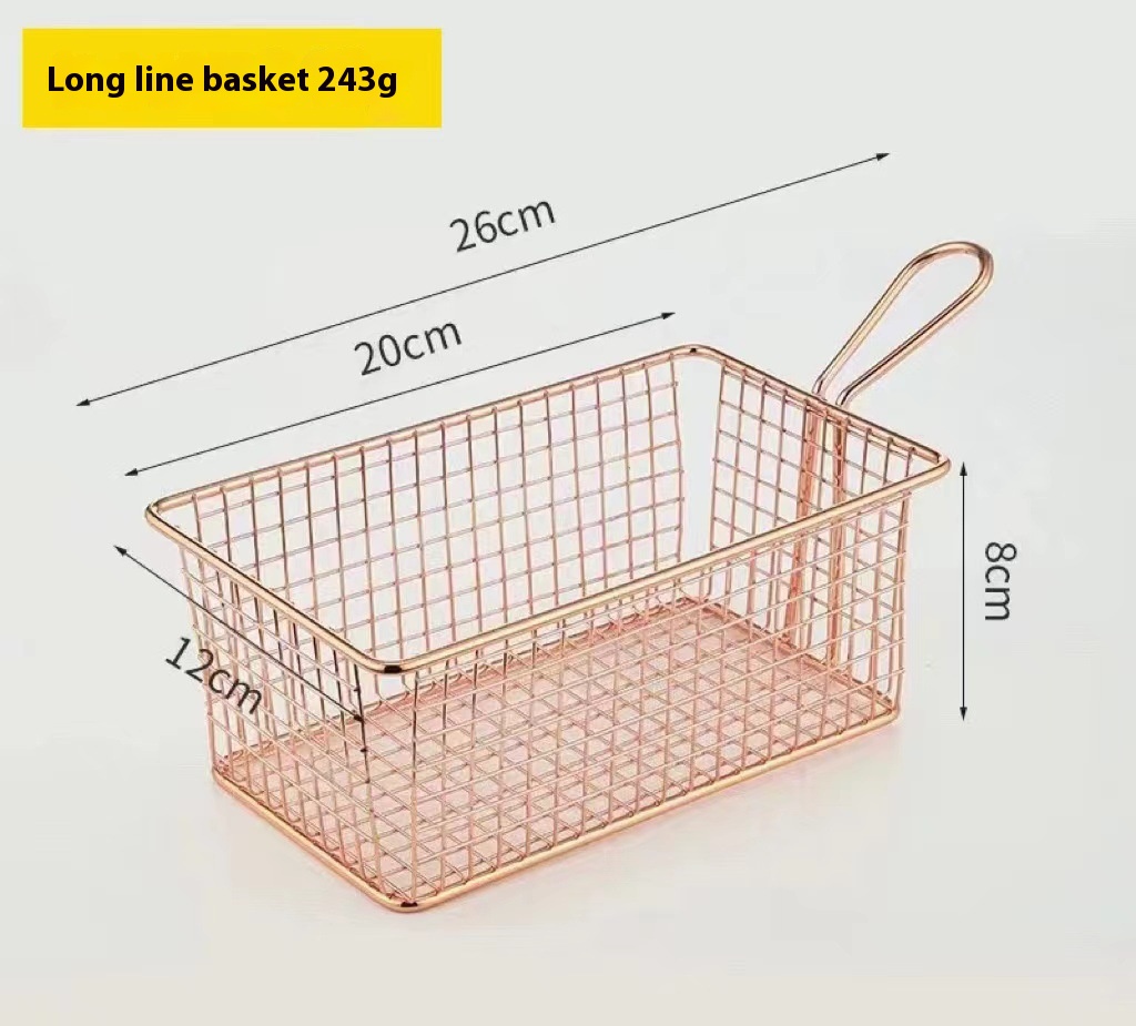 Rose Gold Rectangular Line
