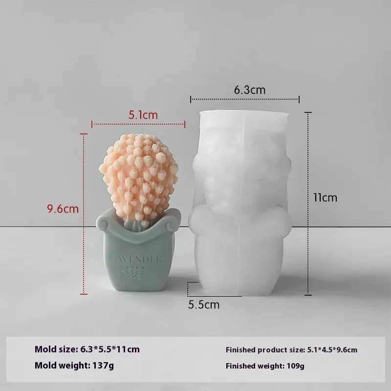 Tulip Bouquet Aromatherapy Candle Silicone Mold Handmade Diy Plaster Epoxy Ornaments - Lavender Bouquet J5023