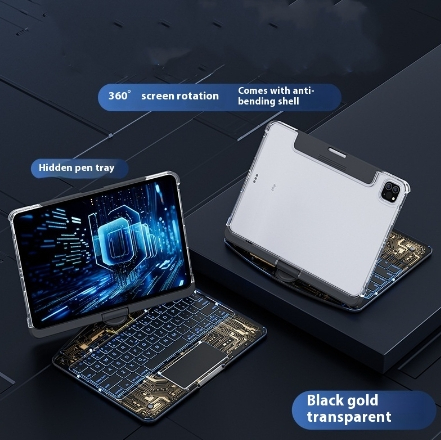 Transparent Black Gold