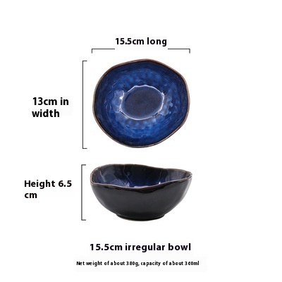 15.5cm irregular bowl